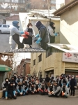 이니플래닝, 한파 속에도 연탄으로 이웃사랑 실천