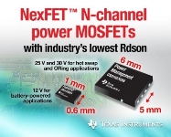 TI, 업계 최저 저항의 NexFET N채널 전력 MOSFET 출시