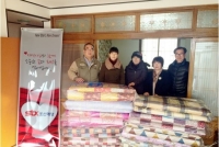 STX조선해양 가족봉사단, 샬롬 청소년센터에 물품 기증