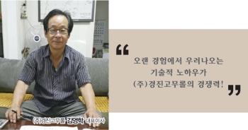 고무롤 산업 발전에 일익을 담당할 것!