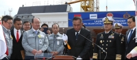 대우조선해양, 대한민국 첫 해외 수출 잠수함 진수식 가져