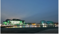 한국 대표 랜드마크 세빛섬, ‘성 패트릭스 데이’ 맞아 녹색빛으로 물들어