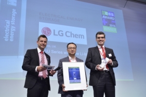 LG화학, 주택용 ESS 신제품 ‘인터솔라 어워드’ 본상 수상