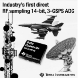 TI, 업계 최초의 14bit, 3GSPS RF 샘플링 아날로그-디지털 컨버터 출시