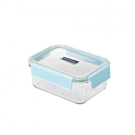 글라스락 직사각 2호 퓨어 (1,100ml) - 18개(1set=1box)