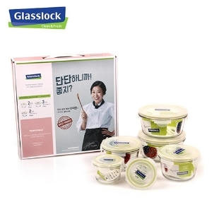 글라스락 원형6조 - 6set / 1BOX
