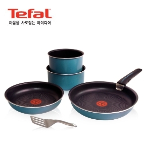 테팔 매직핸즈 블루라곤 프라이팬 냄비 6p