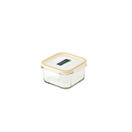 글라스락 정사각 2호 (490ml) - 24개(1set=1box)