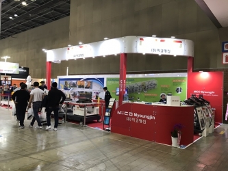 (주)미코명진, SIMTOS 2018에서 다관절로봇 론칭!