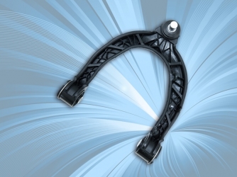 일진과 바스프, 세계 최초 강철 플라스틱 하이브리드 서스펜션 암 출시