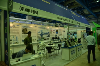 [2018 국제 전기전력 전시회] 하나웰텍, 성형기계 제조업체
