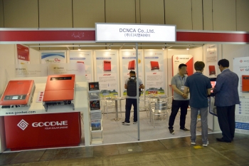 [EXPO Solar 2018]디씨앤씨에이, 계통연계형 인버터 선보이다