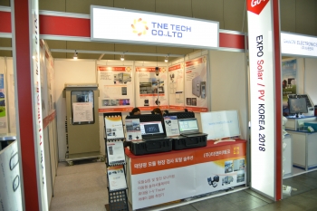 [EXPO Solar 2018] 티엔이테크, 태양광 및 환경에너지 측정장비 전문업체