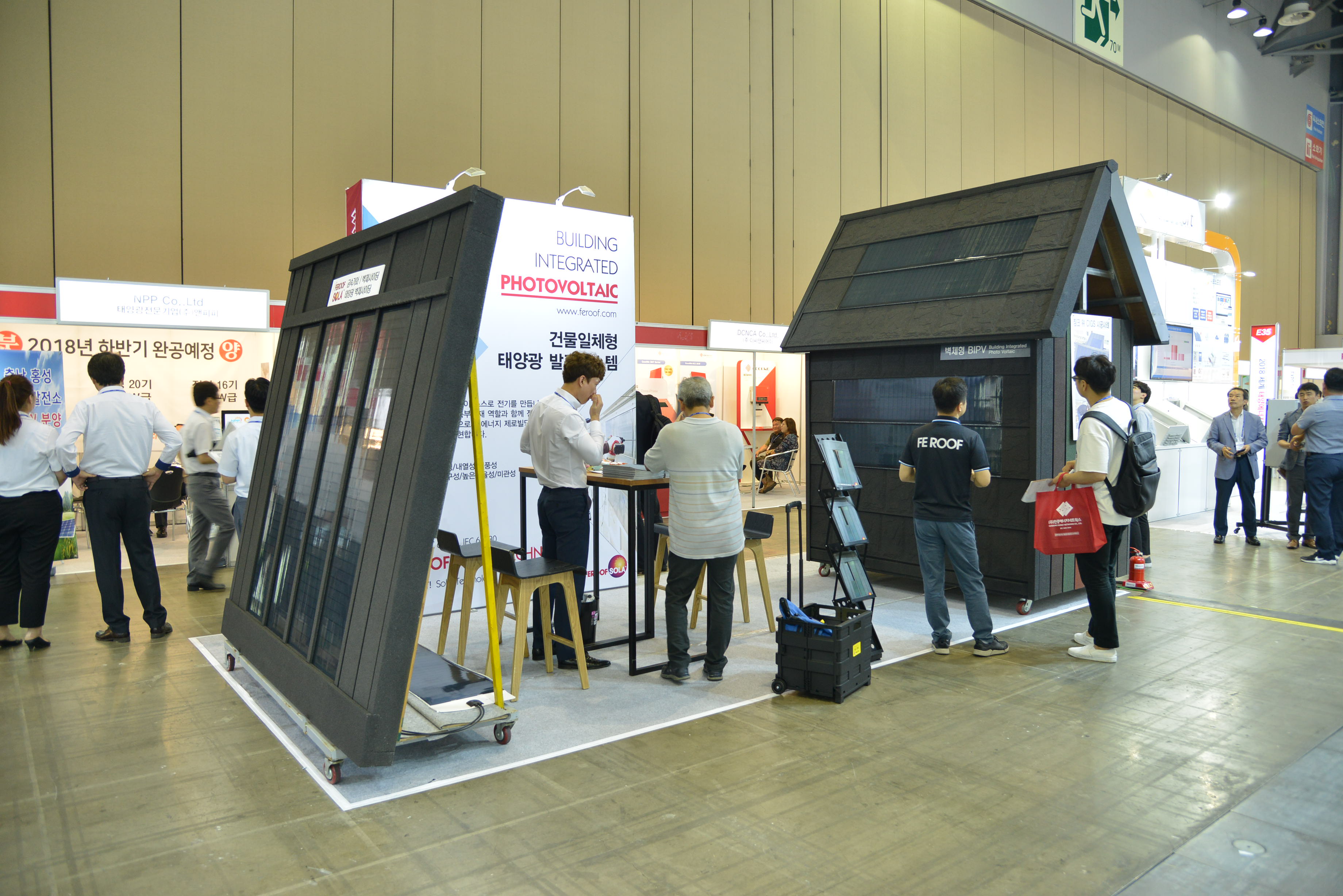 [EXPO Solar 2018] 페루프, 돌입자 도포 금속기 및 벽체 사이딩 제조전문