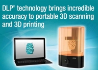 데스크톱 3D 프린터 및 휴대용 3D 스캐너 기능 DLP2⃞ 제품 출시