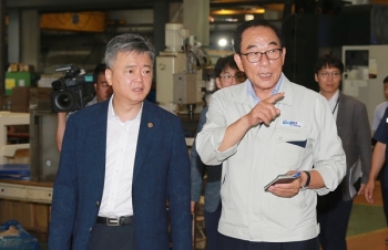 (주)다보정밀, 산업통상자원부 이인호 차관 현장 방문