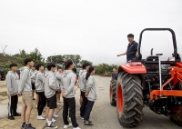 청년농부, 농기계 운전의 기본을 마스터하다