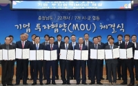 충남도, 22社 5,500억 원 ‘민선7기 첫 기업유치’ 결실