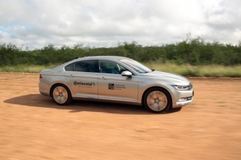 콘티넨탈, 자율주행 차량 이용해 타이어 테스트 실시
