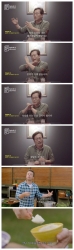 서양 레스토랑에는 설탕이 아예 없습니다