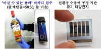 물로 만드는 친환경 유기 태양전지