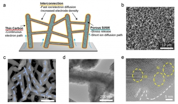 전기차 고속충전, ‘산호 모양 실리콘 소재’면 된다!