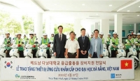 한국소방단체총연합회, 베트남에 긴급출동장비 지원