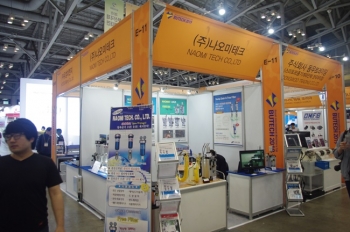 [BUTECH 2019] (주)나오미테크, 수분제거장치와 오일미스트 TEST 선보여