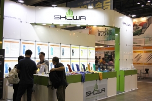 [금속산업대전 2019] (주)선희통상, 쇼와(Showa)의 산업용 글로브 제품군 전시