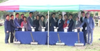 청양군, 도시가스 배관공사 착공 '주민숙원 해소'