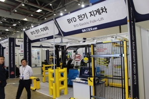 [DAMEX 2019] (주)지앤시, 높은 효율을 자랑하는 ‘BYD 전기지게차’ 선보여