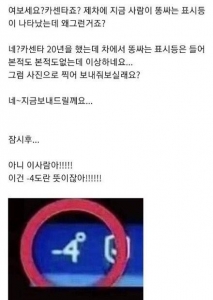 똥 싸는 표시등