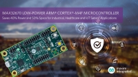 맥심 인터그레이티드, ARM 코텍스-M4 마이크로컨트롤러 ‘MAX32670’ 출시