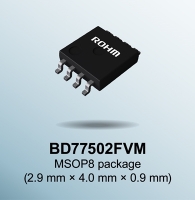 로옴, 2ch 고속 CMOS OP Amp 'BD77502FVM' 개발