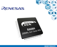 마우저 일렉트로닉스, 르네사스의 RA6M4 MCU 공급