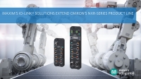 맥심, 오므론(OMRON) NXR 시리즈에 IO 링크 솔루션 제공