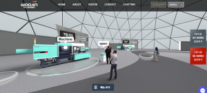 사출기 제조사 우진플라임, 온라인 전시관 제3관 4월 OPEN