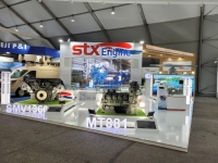 STX엔진, '서울 ADEX 2021'에서 기술 독립 디젤 엔진 공개