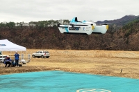 아스트로엑스, 개인용 비행체 수상 PAV 국내 최초 시험 비행 성공