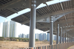 바스프의 폴리우레탄 구조물 ‘볼더’, 국내 태양광발전소 설비에 적용