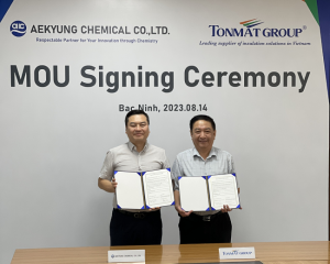 애경케미칼, 베트남 글로벌 기업과 연이은 업무협약 체결