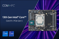 에이디링크, 13세대 Intel® Core 프로세서 기반의 COM-HPC-cRLS 클라이언트 타입 사이즈 C 모듈 출시