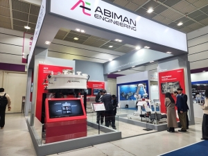 [인터배터리 2024] 아비만엔지니어링, 2차전지 전자석 탈철기와 협동로봇 라인업 선보여