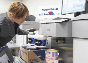 KCC, AI인캔(In-Can) 조색 시스템 KCC Smart 2.0 상용화