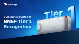 트리나스토리지, 8분기 연속 BNEF 티어 1 선정