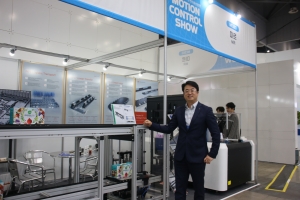 미르(MiR), LMS와 기존 컨베이어 시스템을 융합한 자체 브랜드 린컨(LINCON) 선보이면서  참관객 끌어모아