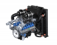 HD건설기계, 수소 산업 전시회서 22리터급 수소엔진 첫 공개