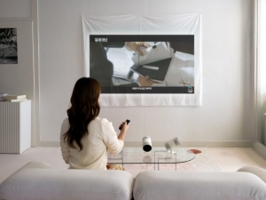 삼성전자, AI 포터블 프로젝터 ‘더 프리스타일 ’ 공개