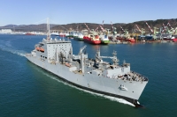 HD현대중공업, 미 해군 군수지원함 ‘세사르 차베즈’ MRO 추가 수주