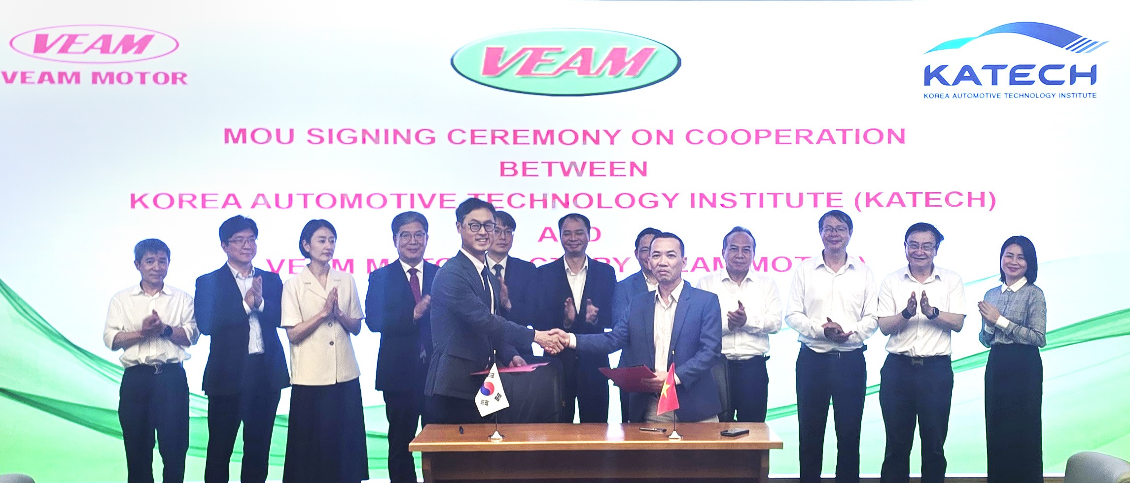 한자연, 베트남 국영기업 VEAM MOTOR와 MOU 체결